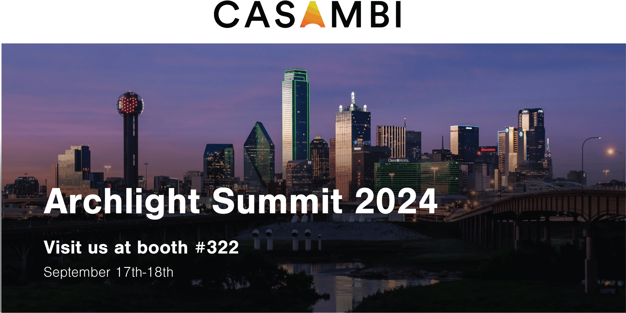 Casambi Archlight Banner